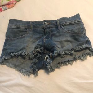 Hollister jean short-shorts